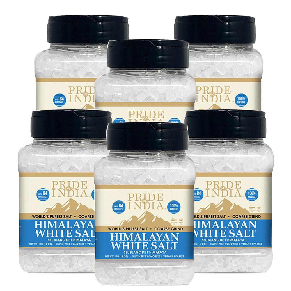Himalayan White Rock Salt - Coarse Grind