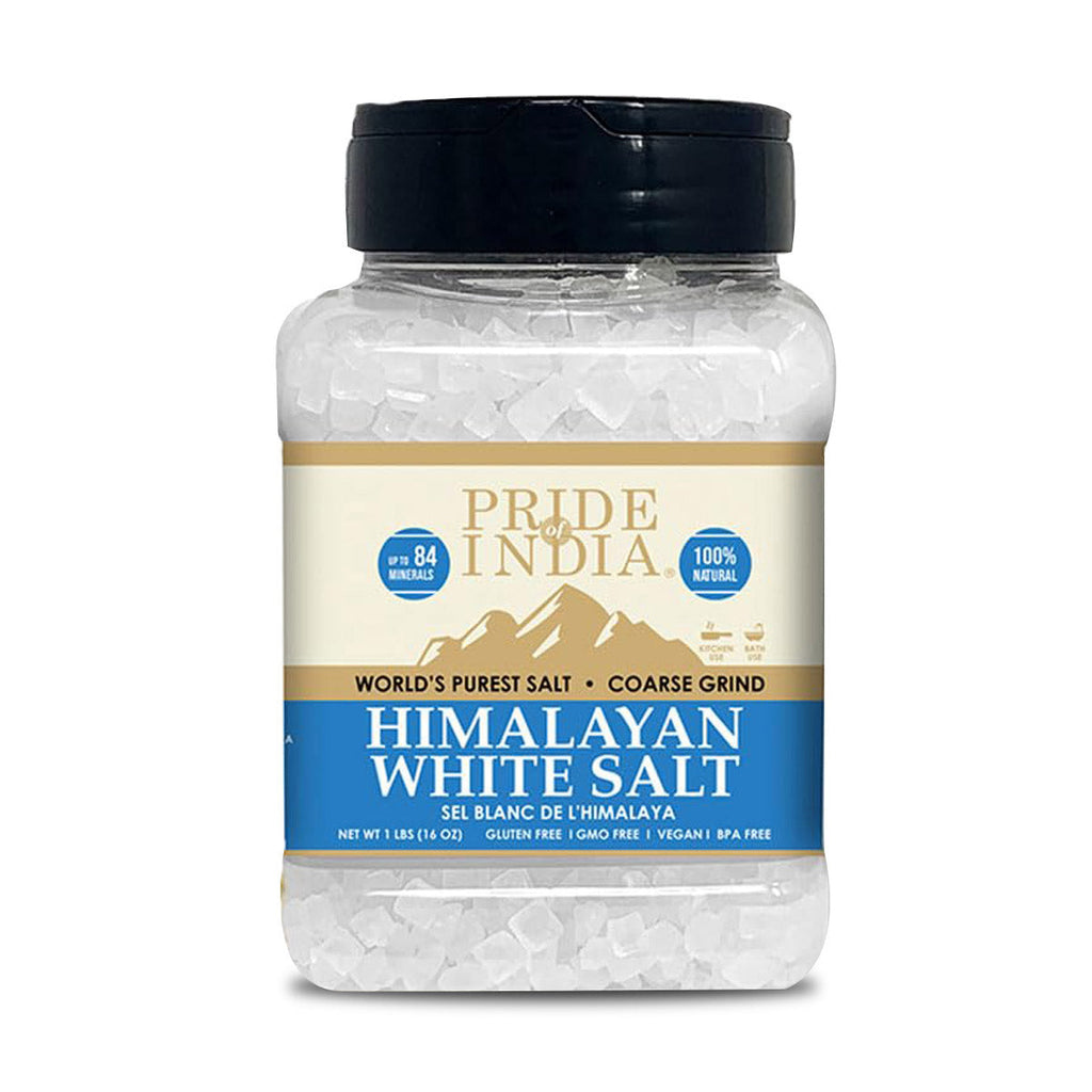 Himalayan White Rock Salt - Coarse Grind
